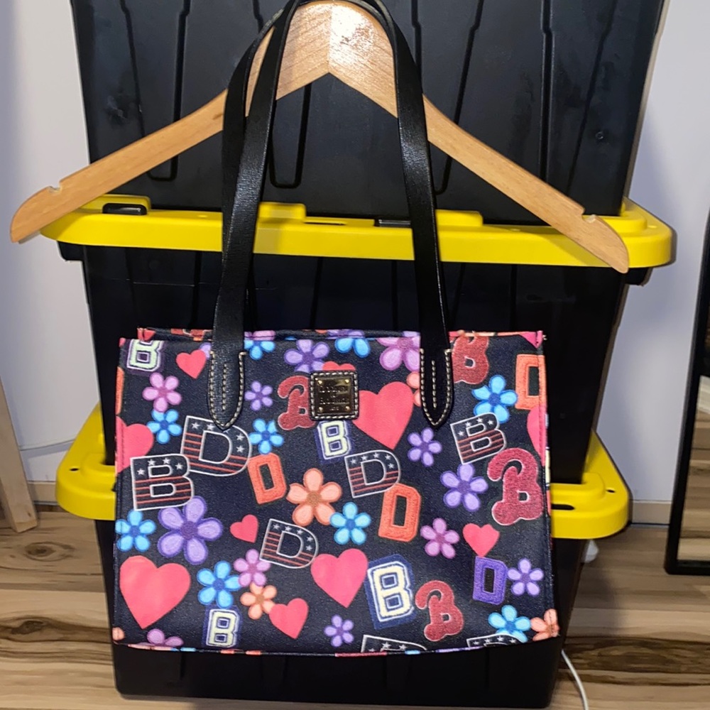 Dooney & Bourke tote and matching change purse
